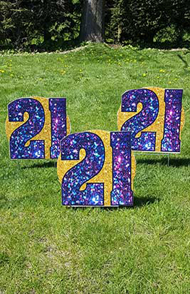 All Occasion Numbers Signs Samples