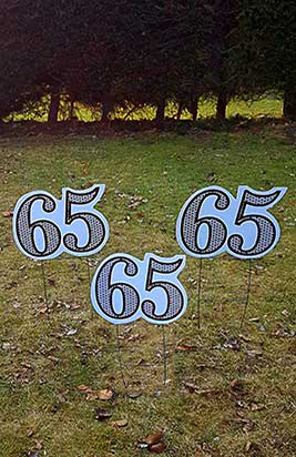 All Occasion Numbers Signs Samples